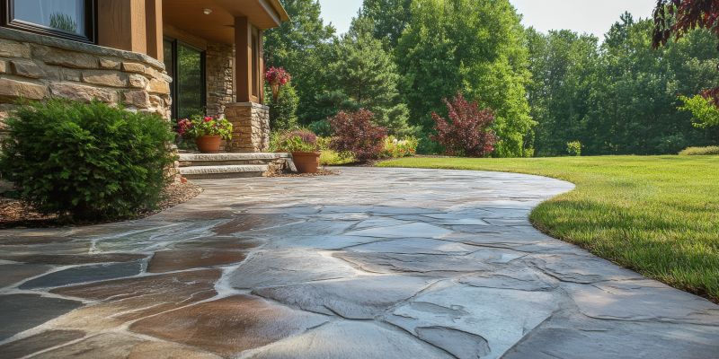 Flagstone Pathway Installation