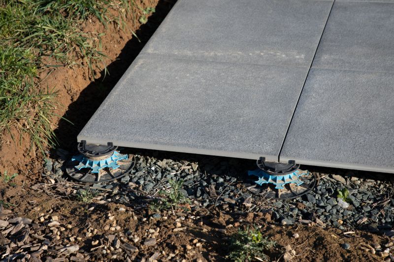 Stone Sidewalk Installation